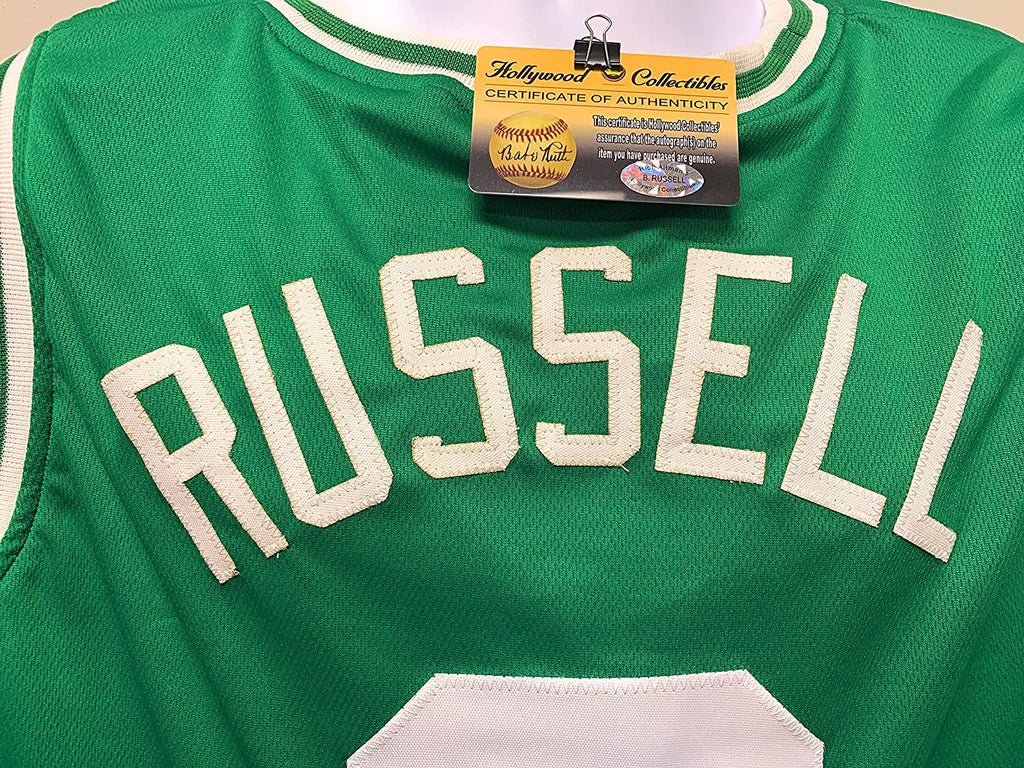 Bill Russell Boston Celtics Signed Autograph Custom Jersey Russell Hologram & COA Card