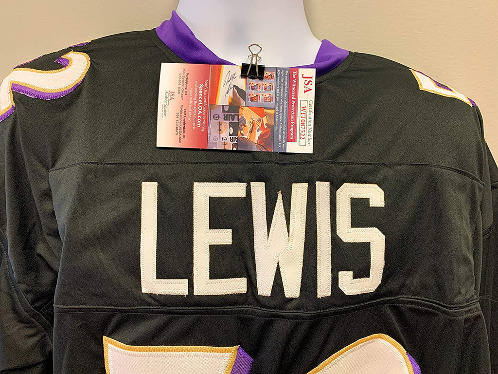 Ray Lewis Baltimore Ravens Signed Autograph Custom Jersey Black JSA Wi –  MisterMancave