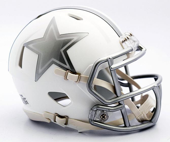 Dallas Cowboys Mini Helmet Ice