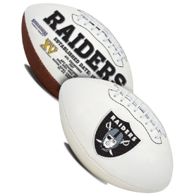 La Raiders Logo Football Unsigned Product