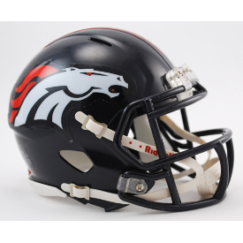Denver Broncos Mini Helmet Speed