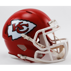 Kansascity Chiefs Mini Helmet Speed Unsigned Product