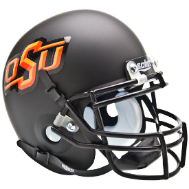 Oklahoma State Mini Helmet Speed Black